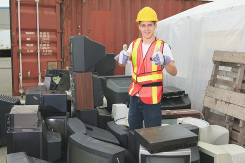 Bermondsey Skip Hire fleet of skips ready for delivery
