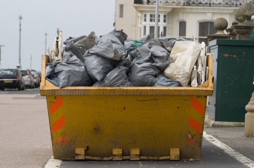 Environmental impact of demolition waste removal