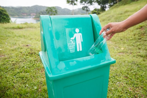 Community members attending a recycling workshop in Bermondsey